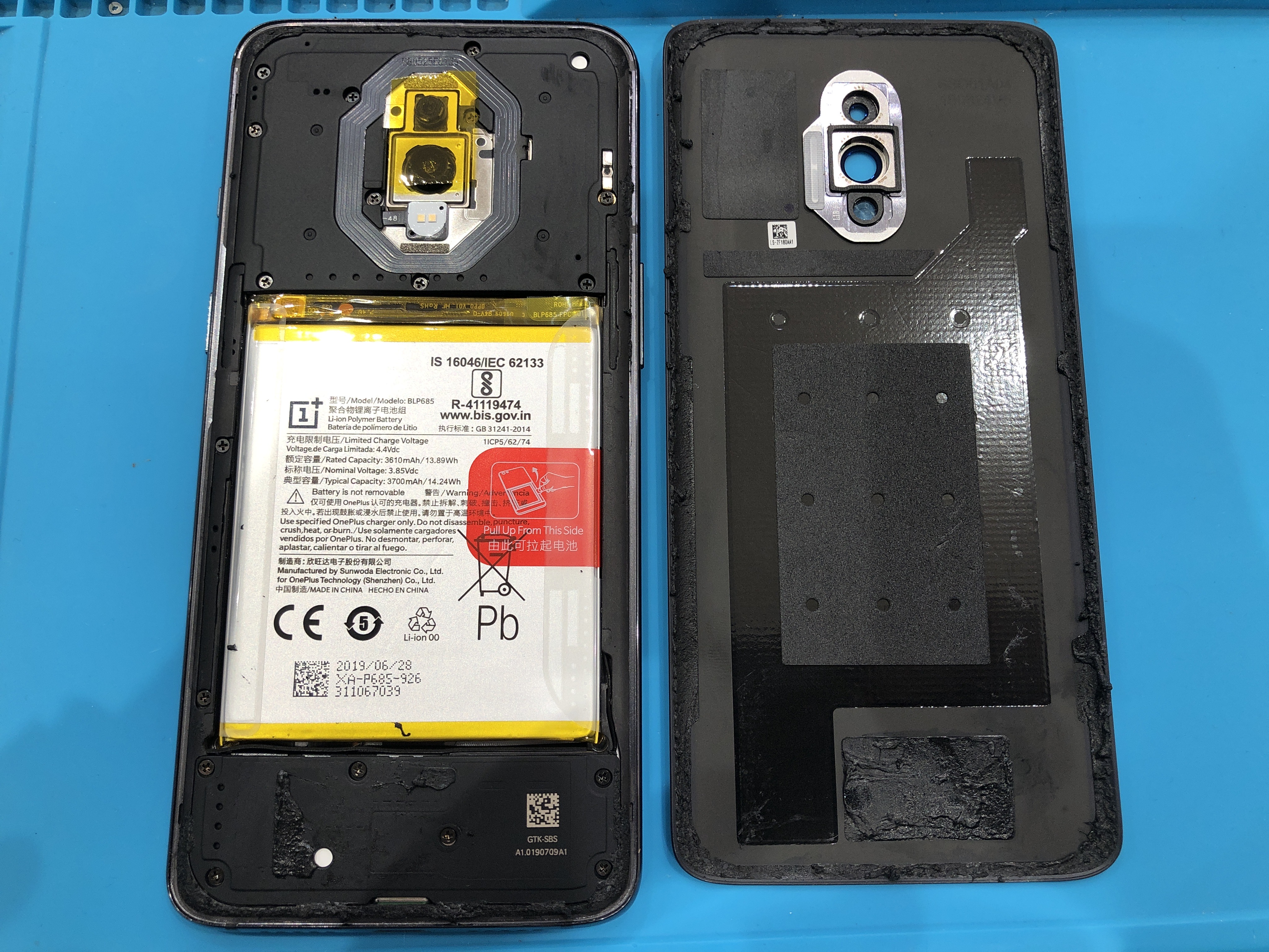 Oneplus7の画面割れ交換修理は町のお店へ！