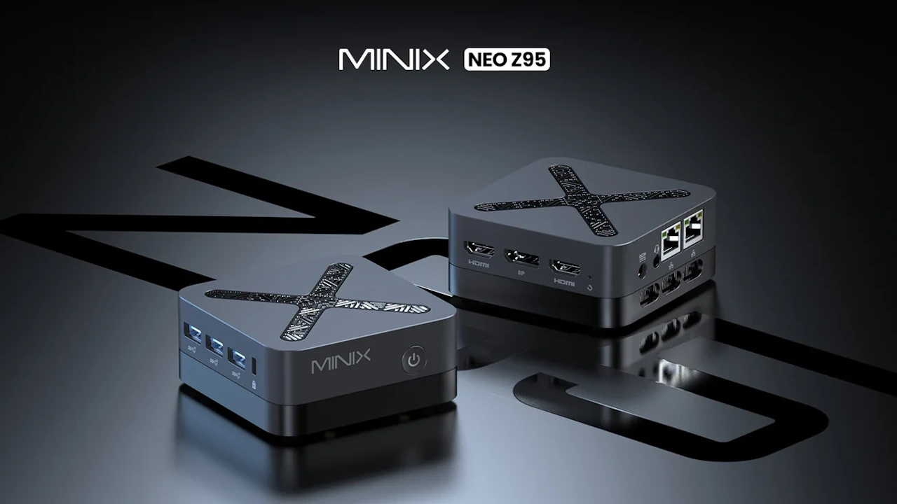MINIX NEO Z95, new compact mini PC with Intel N95 and 16 GB of RAM