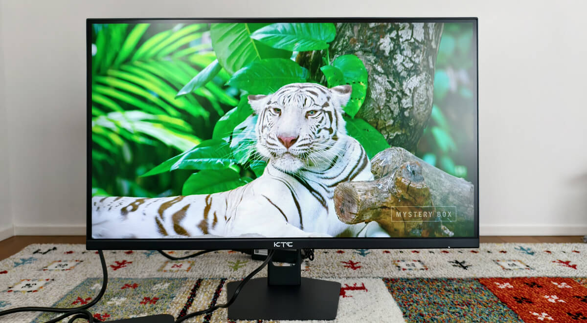 KTC 27インチゲーミングモニター H27E22Pレビュー。約2万円でFHD