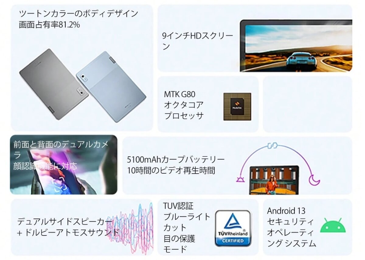 Lenovo Qitian K9 9インチタブレットが9,834円に - AndroPlus