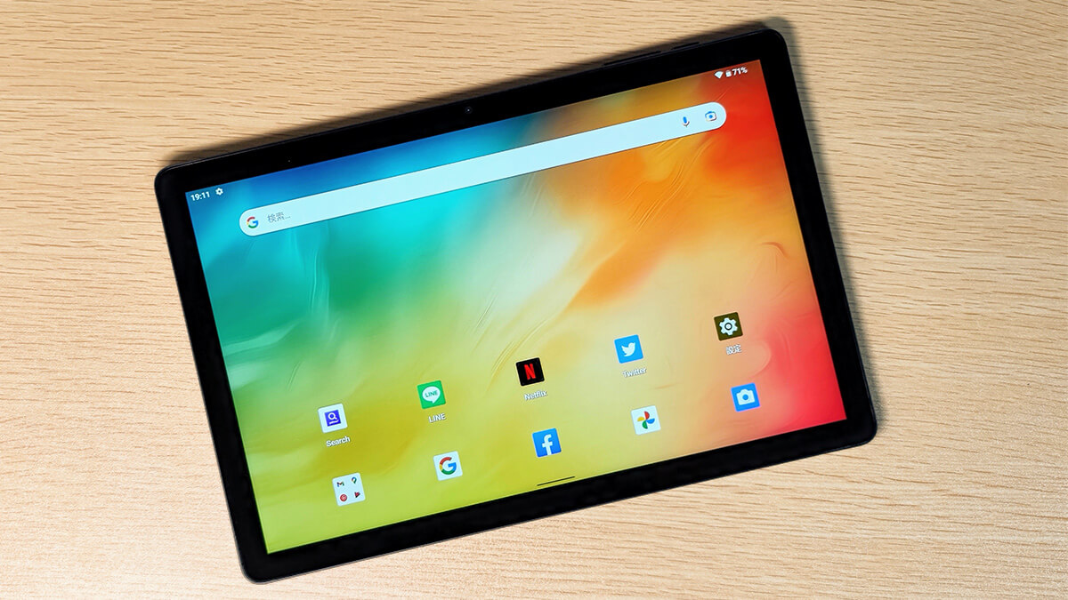 UAUU T60レビュー。Android 12搭載10インチタブレット - AndroPlus