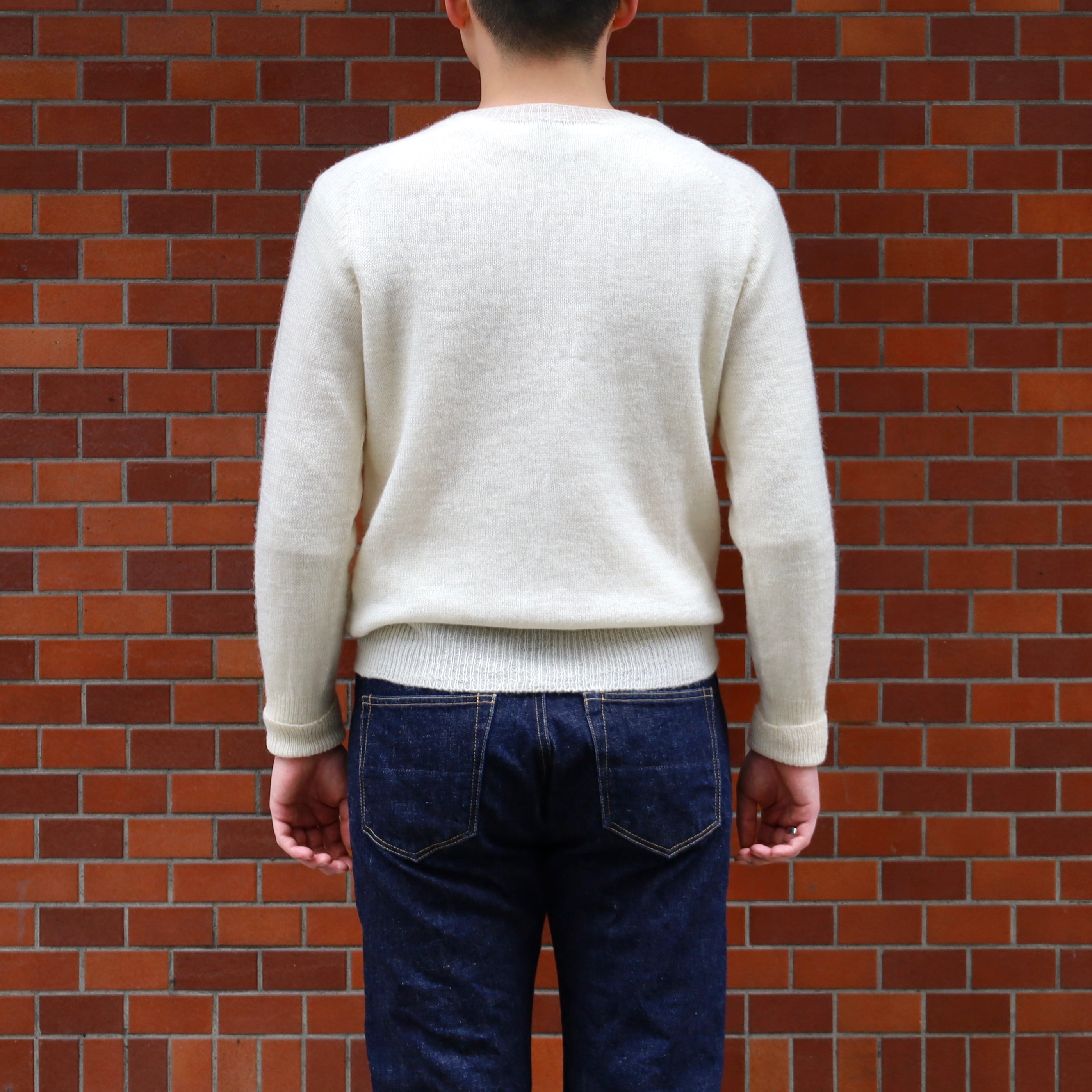 1Ply Shetland Sweater Crew – ANATOMICA NAGOYA