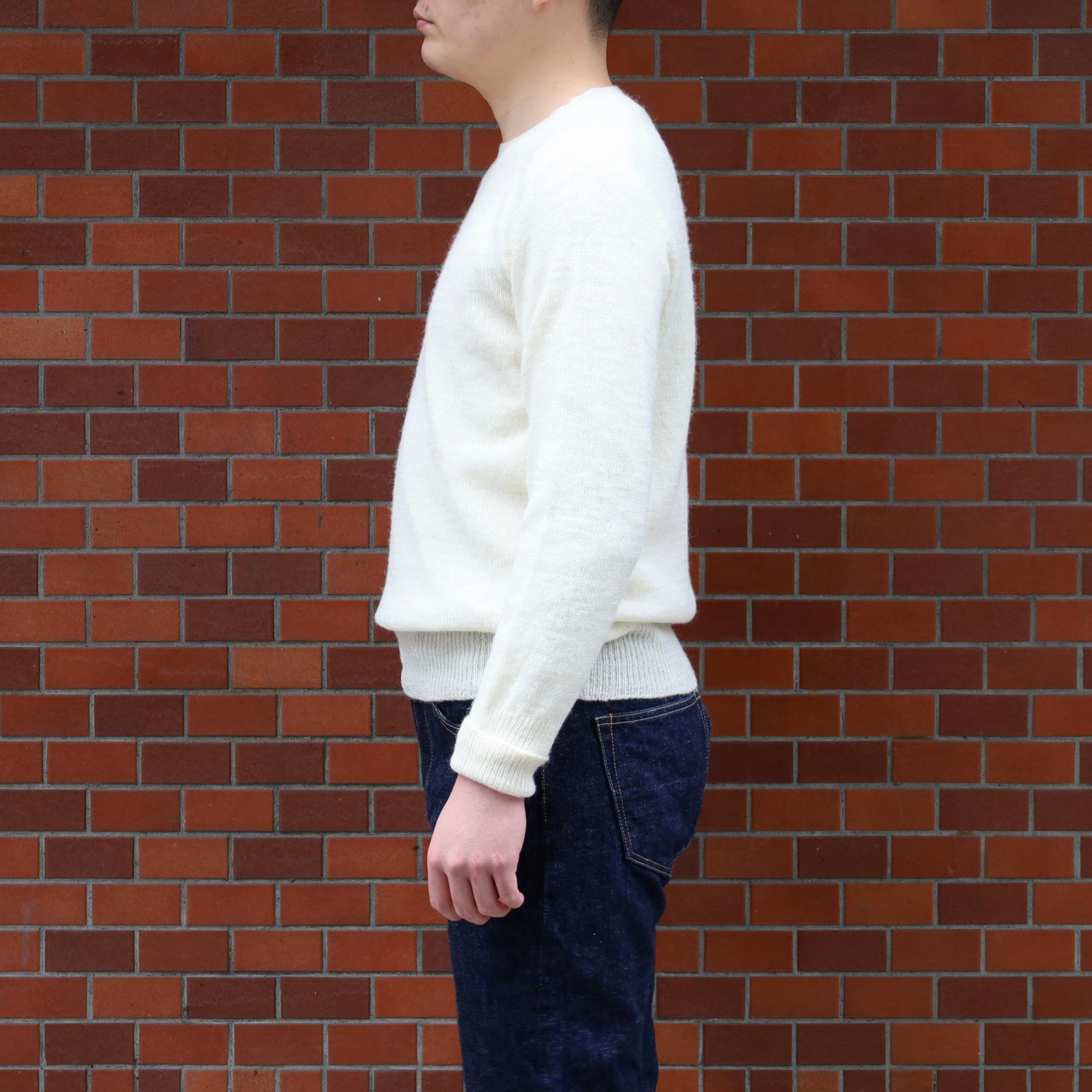 1Ply Shetland Sweater Crew – ANATOMICA NAGOYA