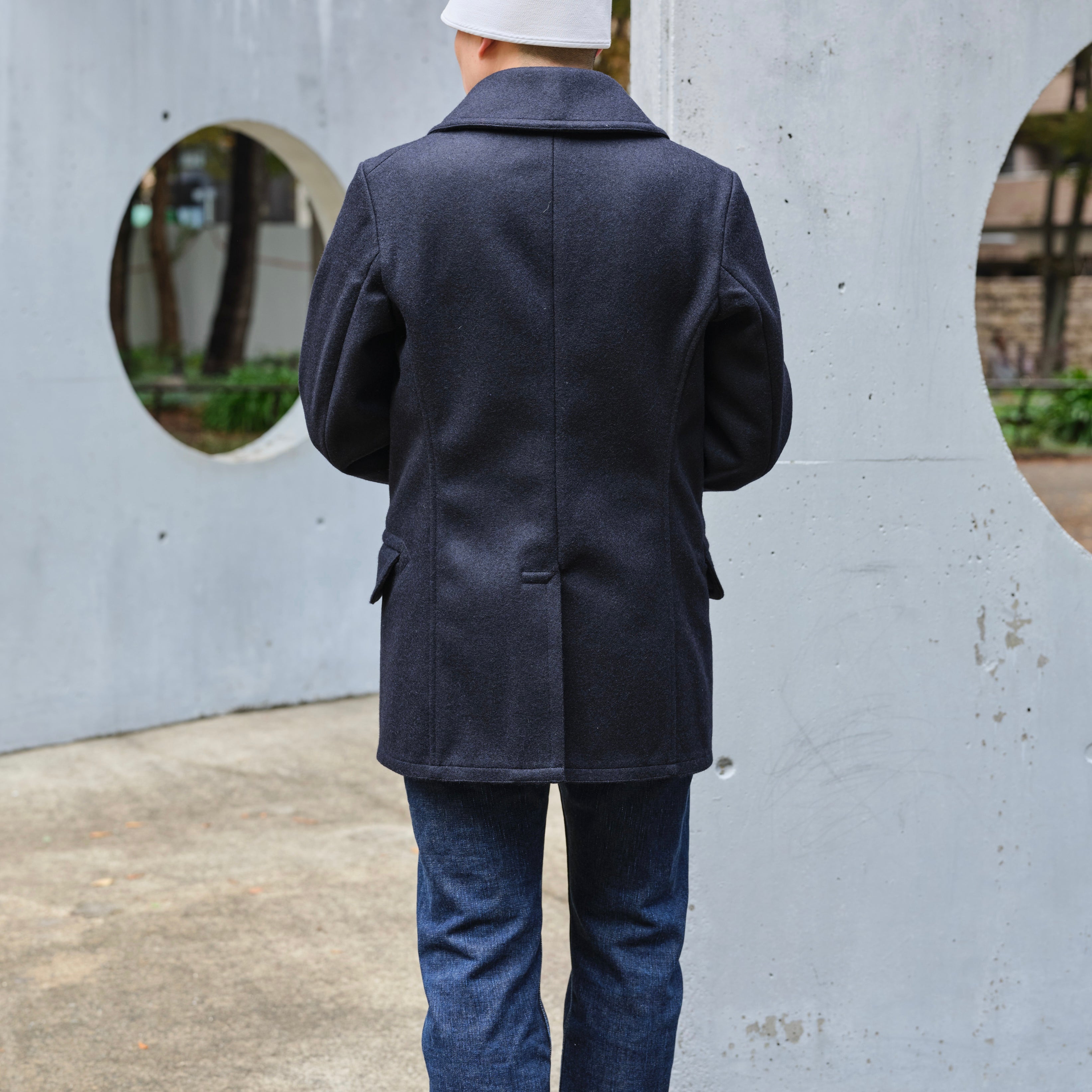 PEA COAT UNLINED MADE IN FRANCE – ANATOMICA NAGOYA