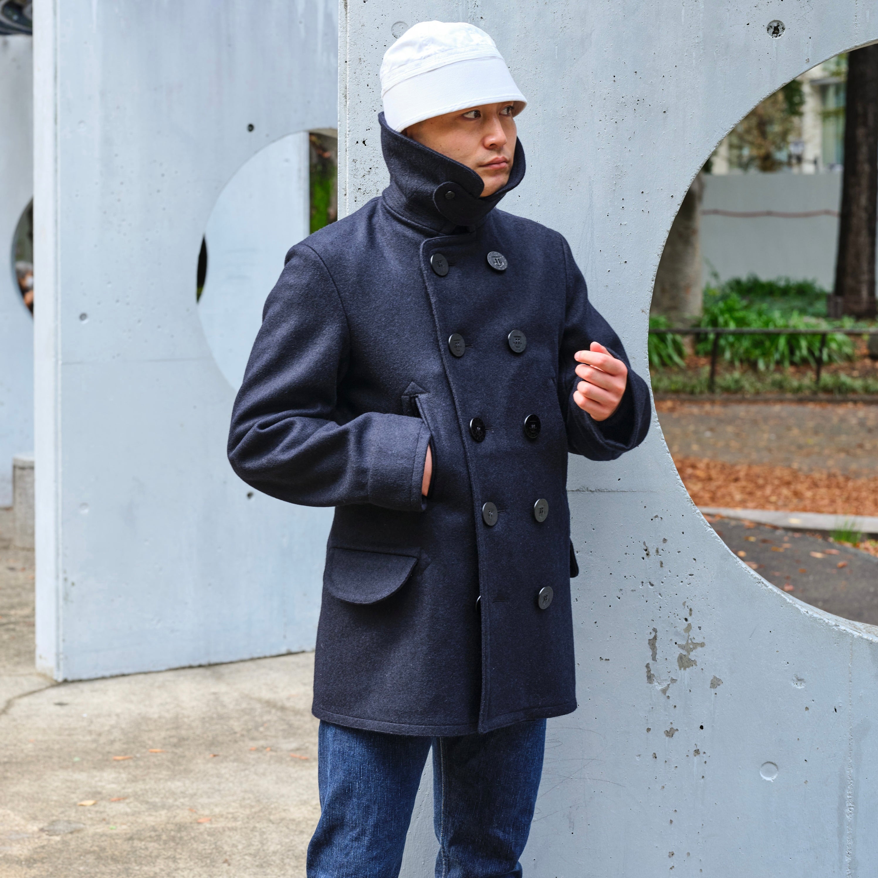 Pea Coat Made in France – ANATOMICA NAGOYA