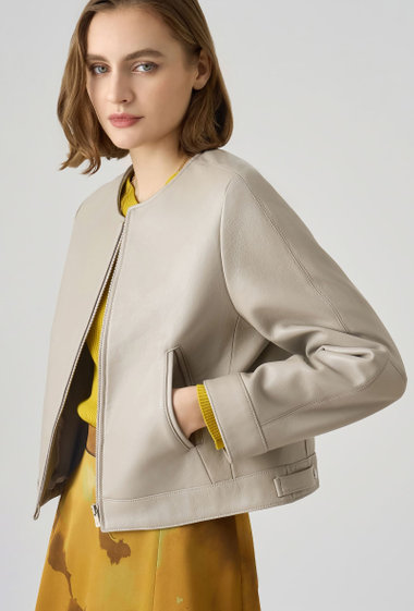 ラムレザーファスナーブルゾン|ANAYI OFFICIAL ONLINE STORE｜アナイ