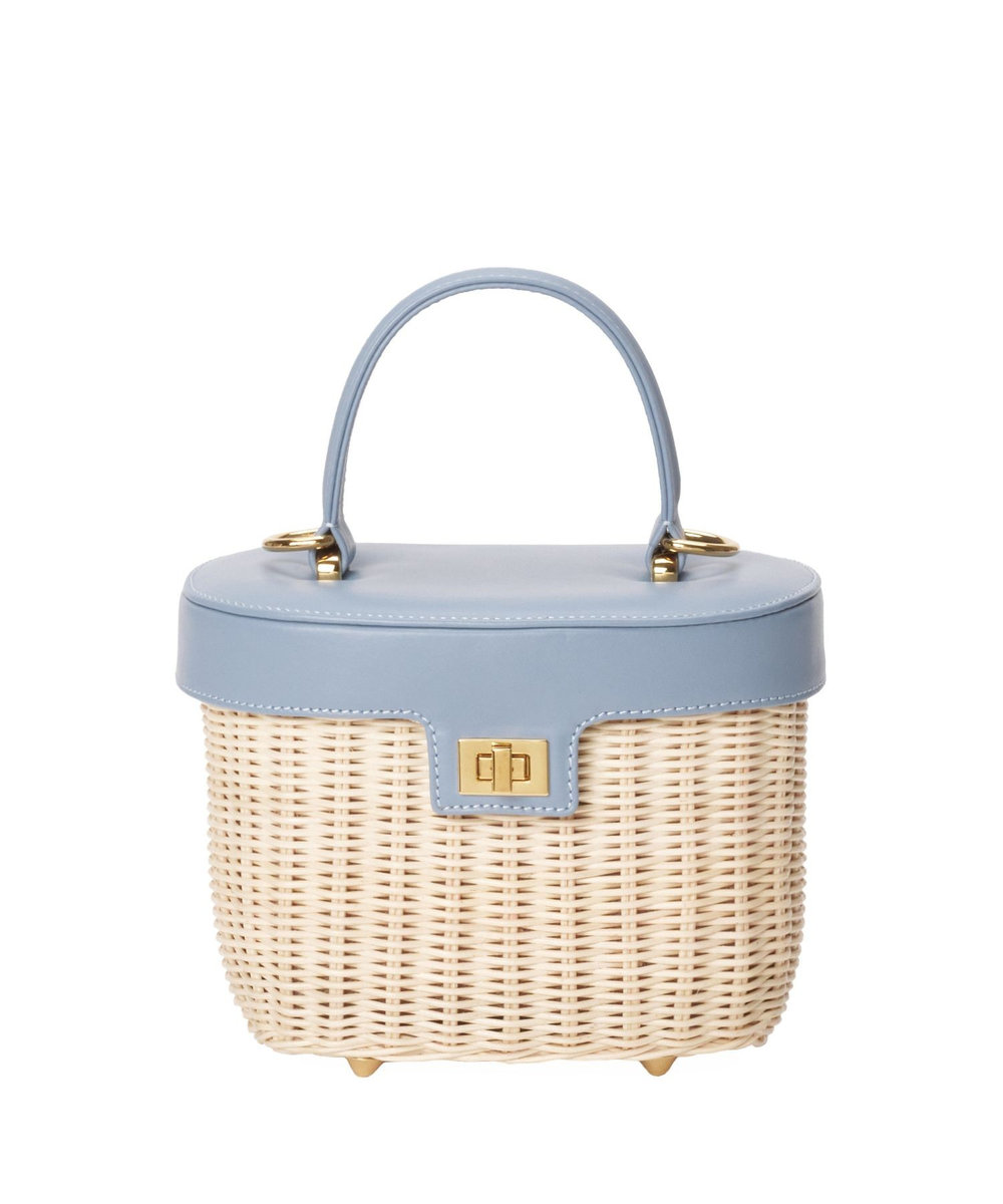 Capaf ラタンミニバニティハンドバッグ|ANAYI OFFICIAL ONLINE STORE