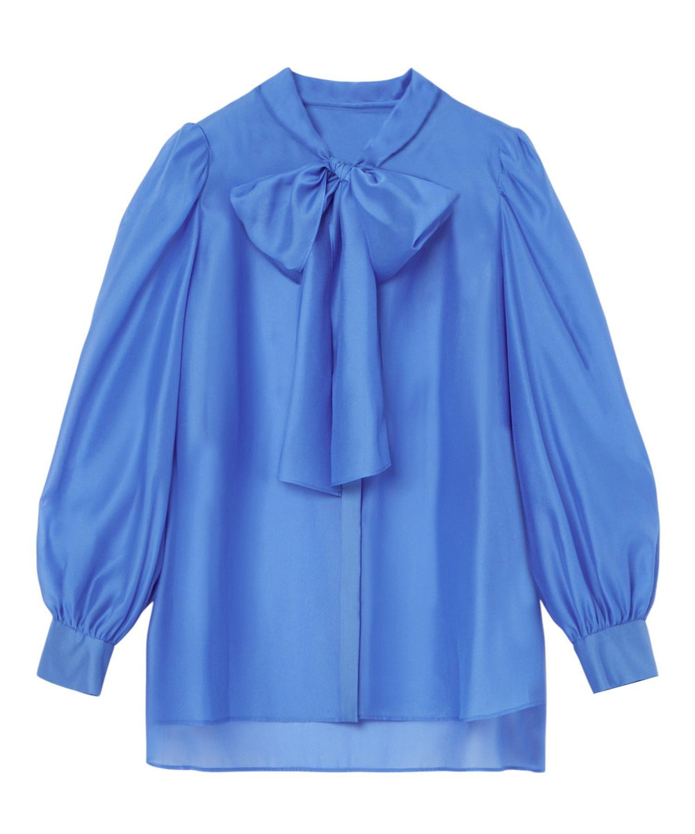 Eternal Line 2025】シアーオーガンジーボウタイ ブラウス|ANAYI