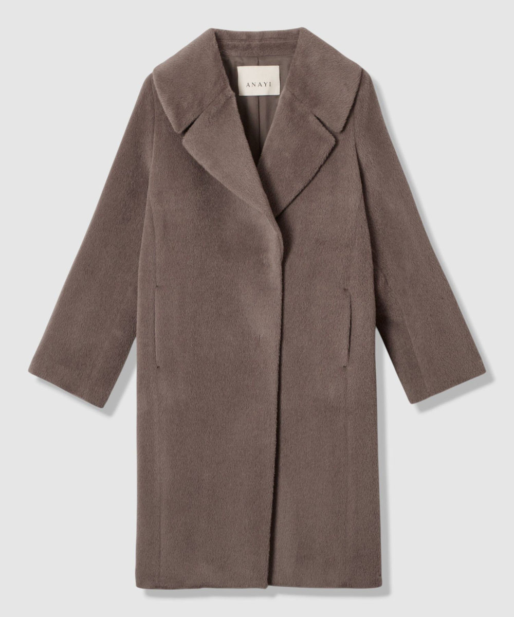 アルパカシャギーテーラーコート|ANAYI OFFICIAL ONLINE STORE｜アナイ