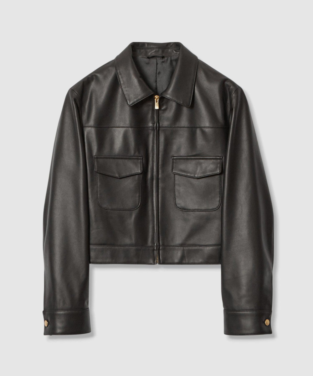 ラムレザーステンカラー ジャケット|ANAYI OFFICIAL ONLINE STORE