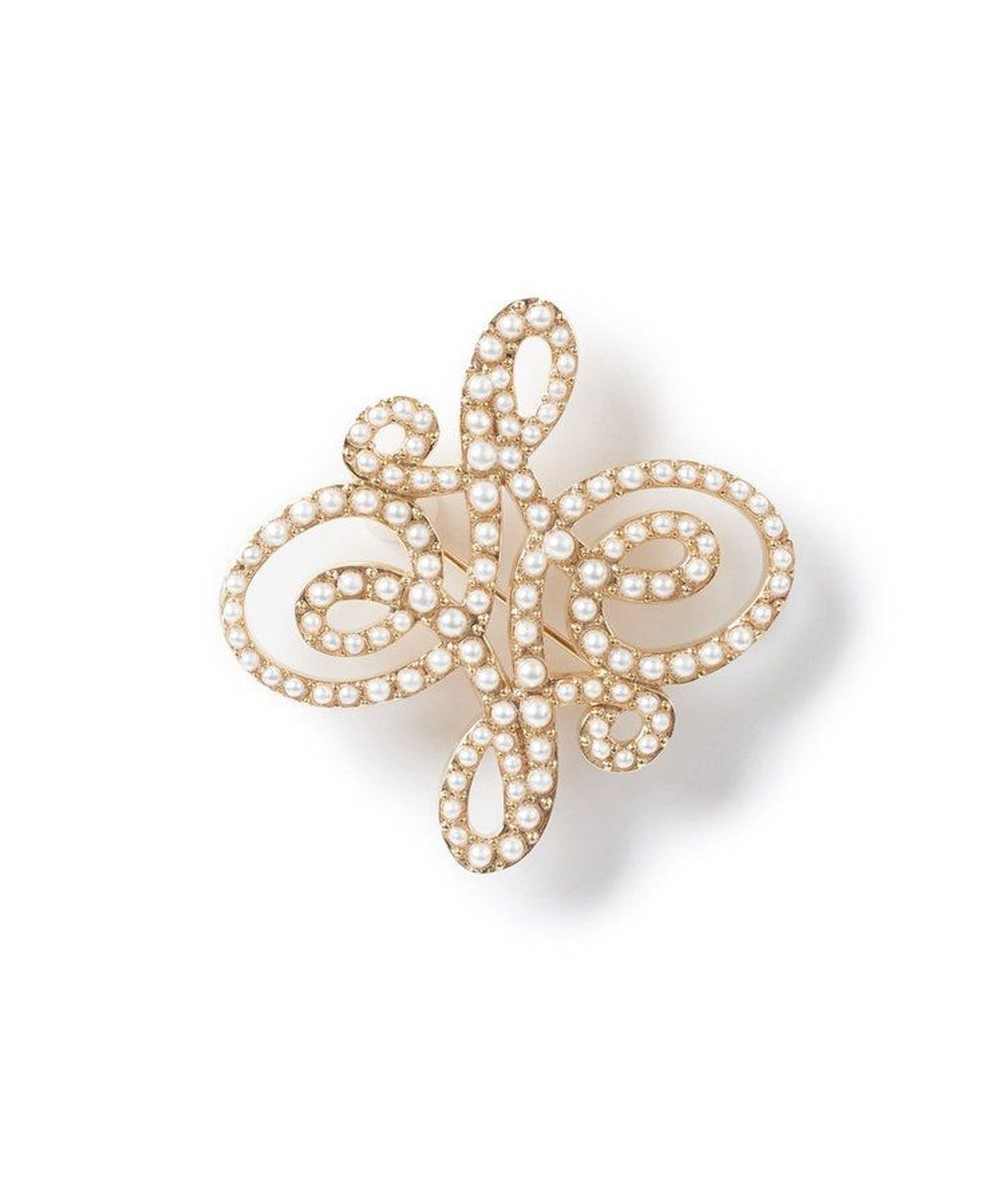 ロゴモチーフパールブローチ|ANAYI OFFICIAL ONLINE STORE｜アナイ