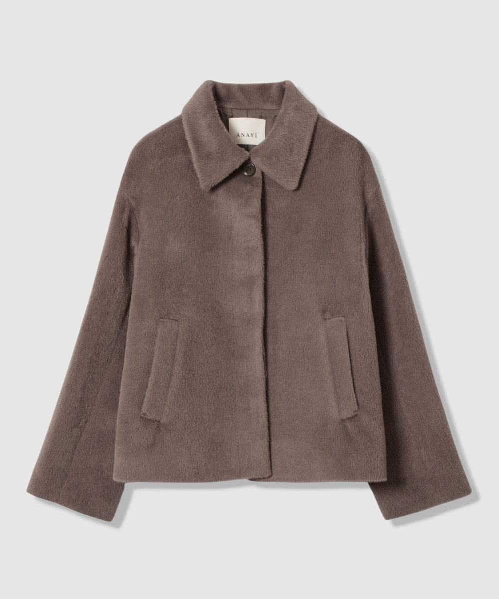 アルパカシャギーショートコート|ANAYI OFFICIAL ONLINE STORE｜アナイ