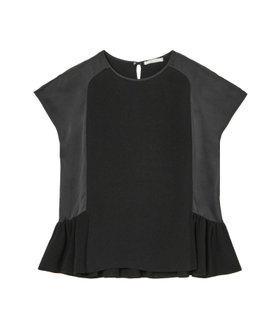 布帛コンビフリルヘム プルオーバー|ANAYI OFFICIAL ONLINE STORE