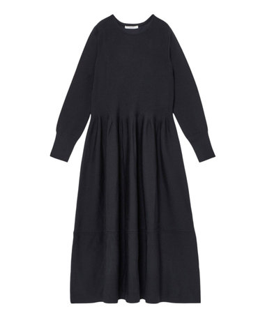 ウールポリエステルボリュームワンピース|ANAYI OFFICIAL ONLINE STORE