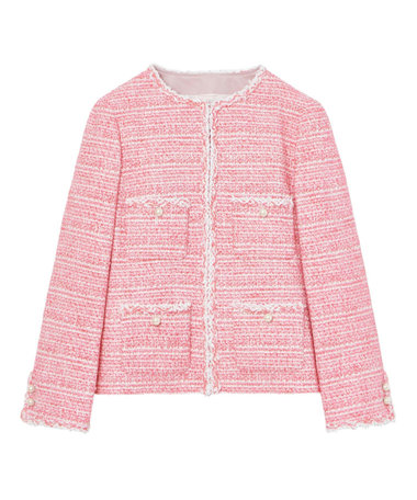 Eternal Line 2025】ミニドットツイードノーカラー ジャケット|ANAYI