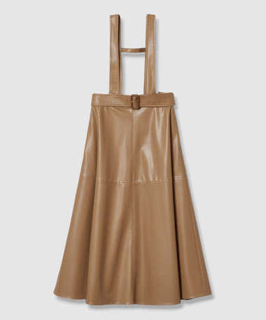 フェイクレザージャンパー スカート|ANAYI OFFICIAL ONLINE STORE