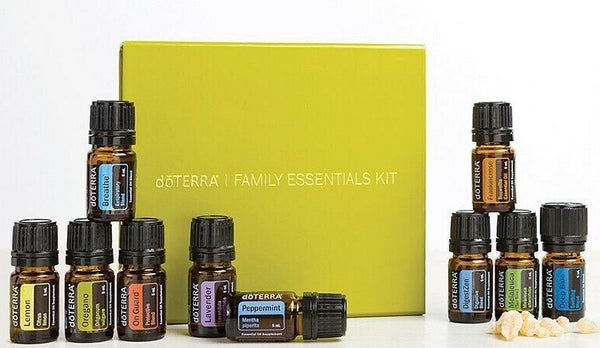 doTERRA The Family Essentials Kit. Top 10 X 5ml Essential Oils