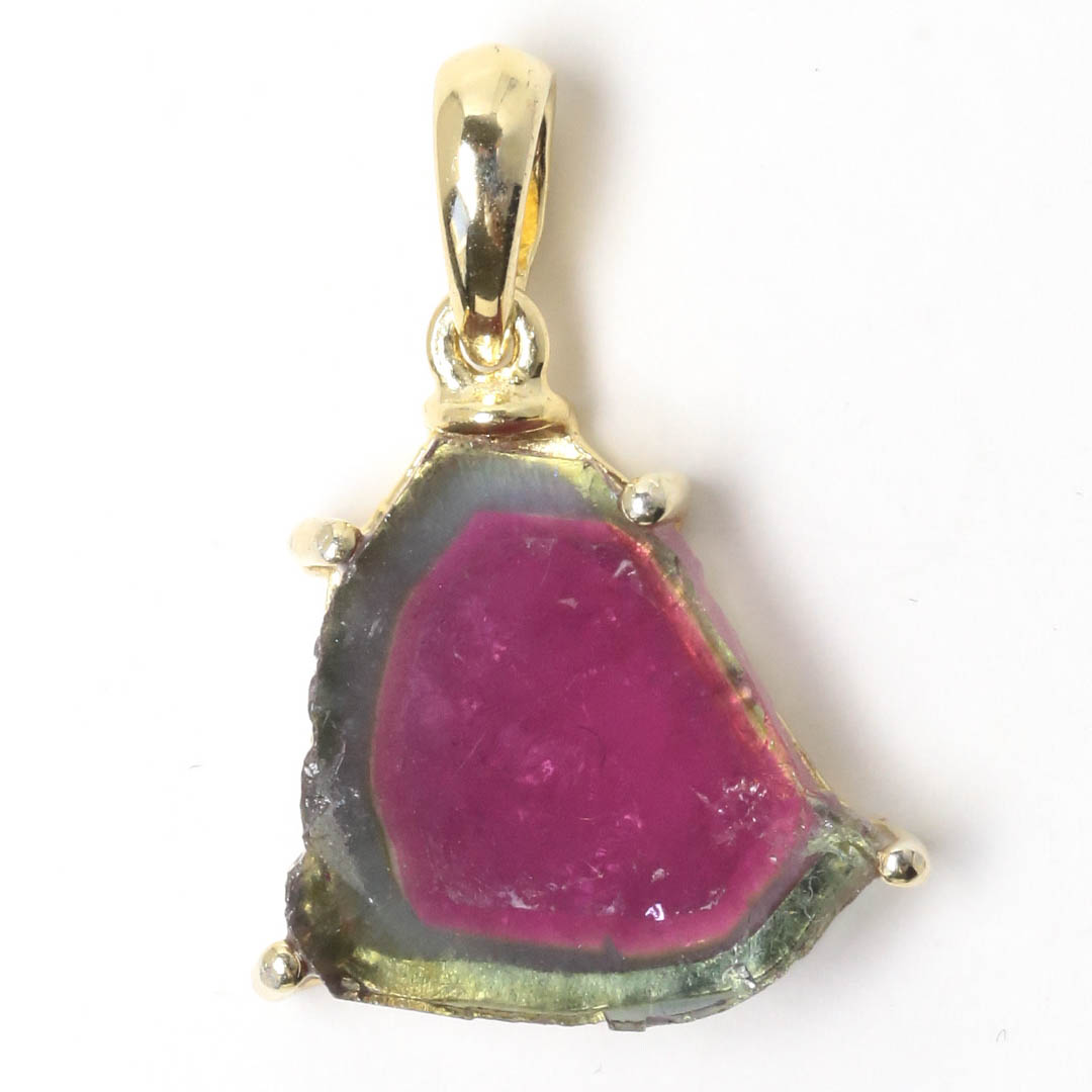 ウォーターメロントルマリンペンダントトップ* - 石の音ブログ