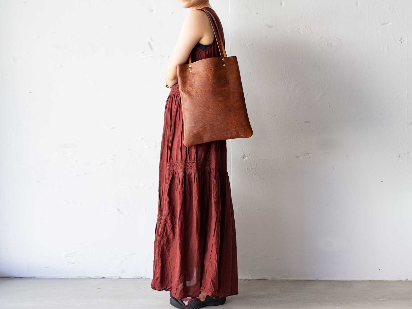 ma 様 新色rosy brown コロりんトート持ち手レザー ma 様 新色rosy