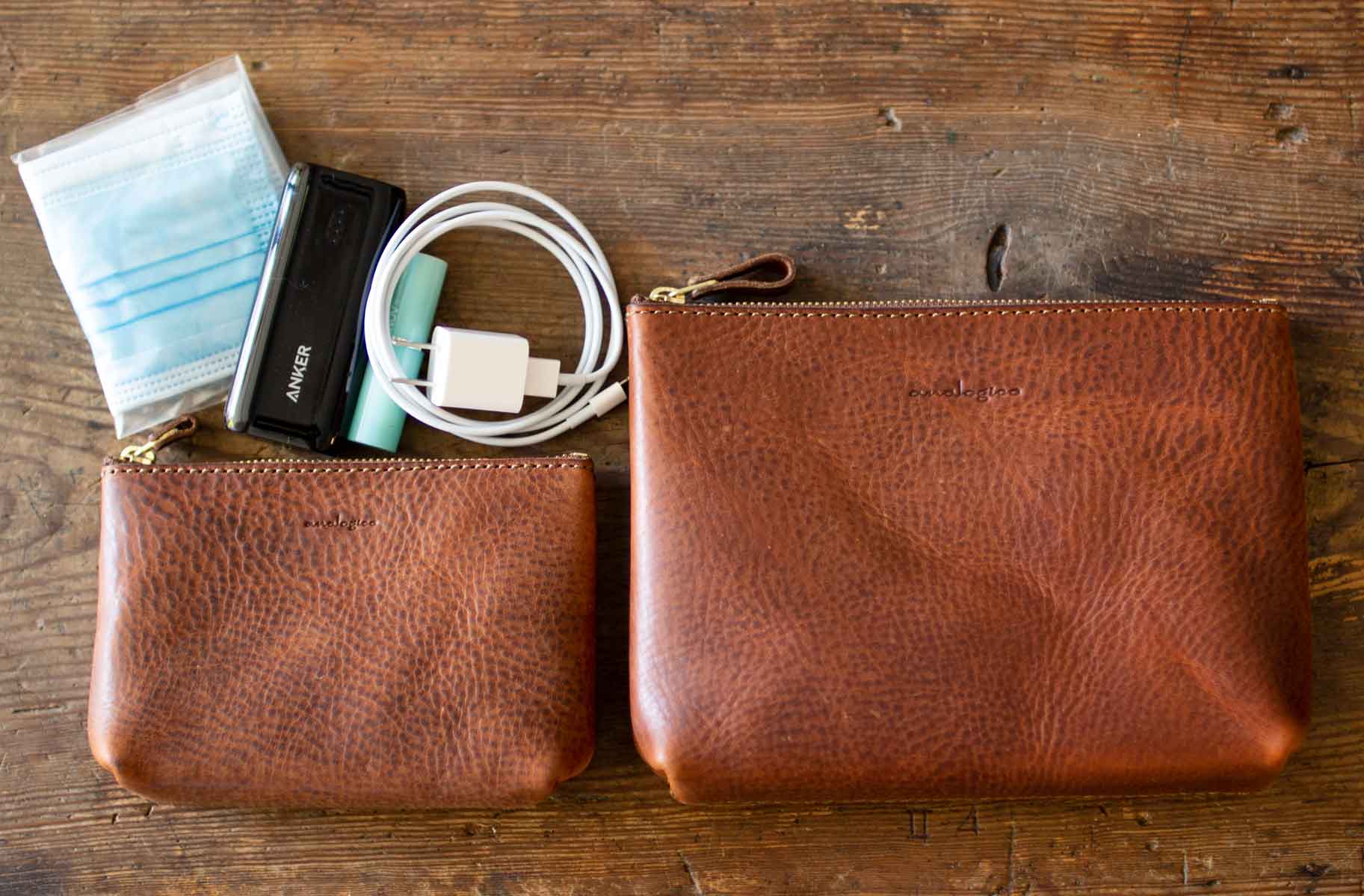 四角ポーチ S |analogico（アナロジコ）