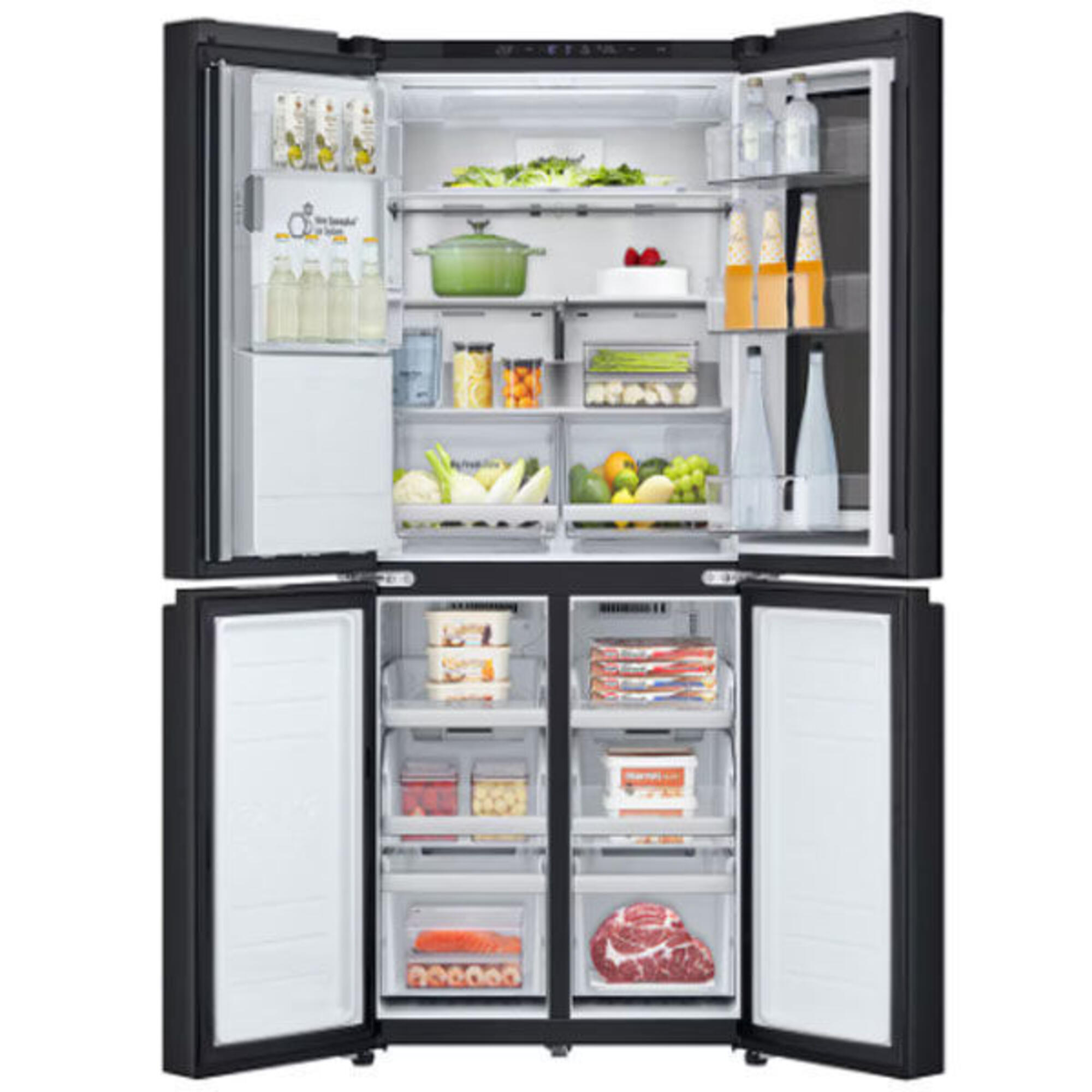 LG GC-G22FFQYJ Gardırop Tipi NoFrost Buzdolabı Yapay Zeka Dest