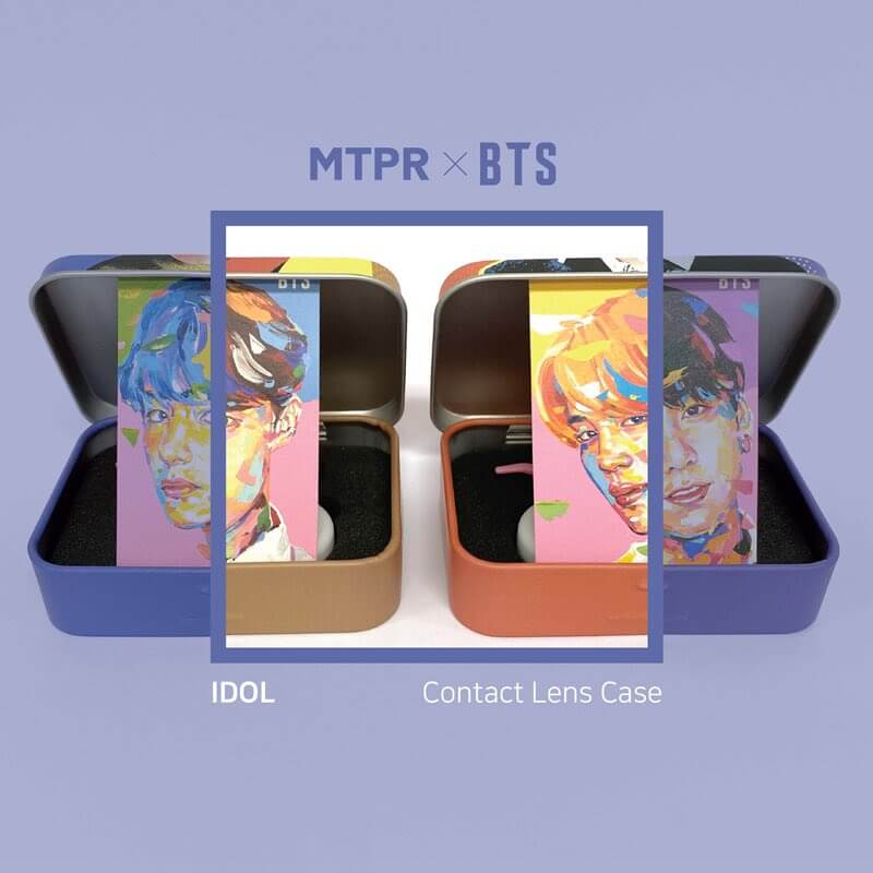 公式BTSアクリルフォトフレーム #BTS限定#コンタクトレンズケース付き