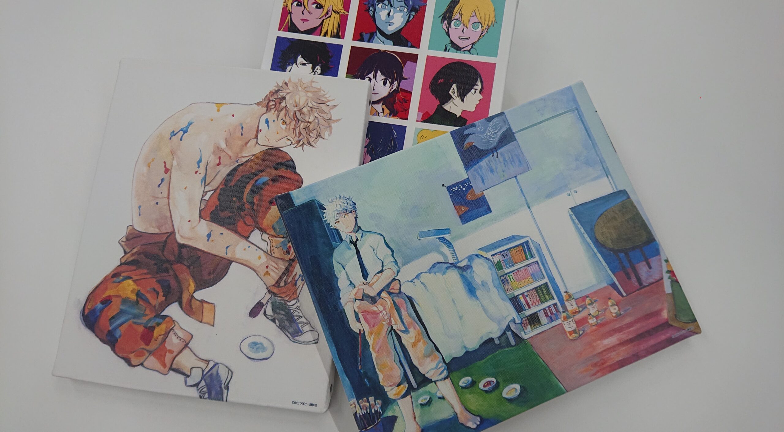 ブルーピリオド展、公式ビジュアルブック・イラストグッズ販売！特典