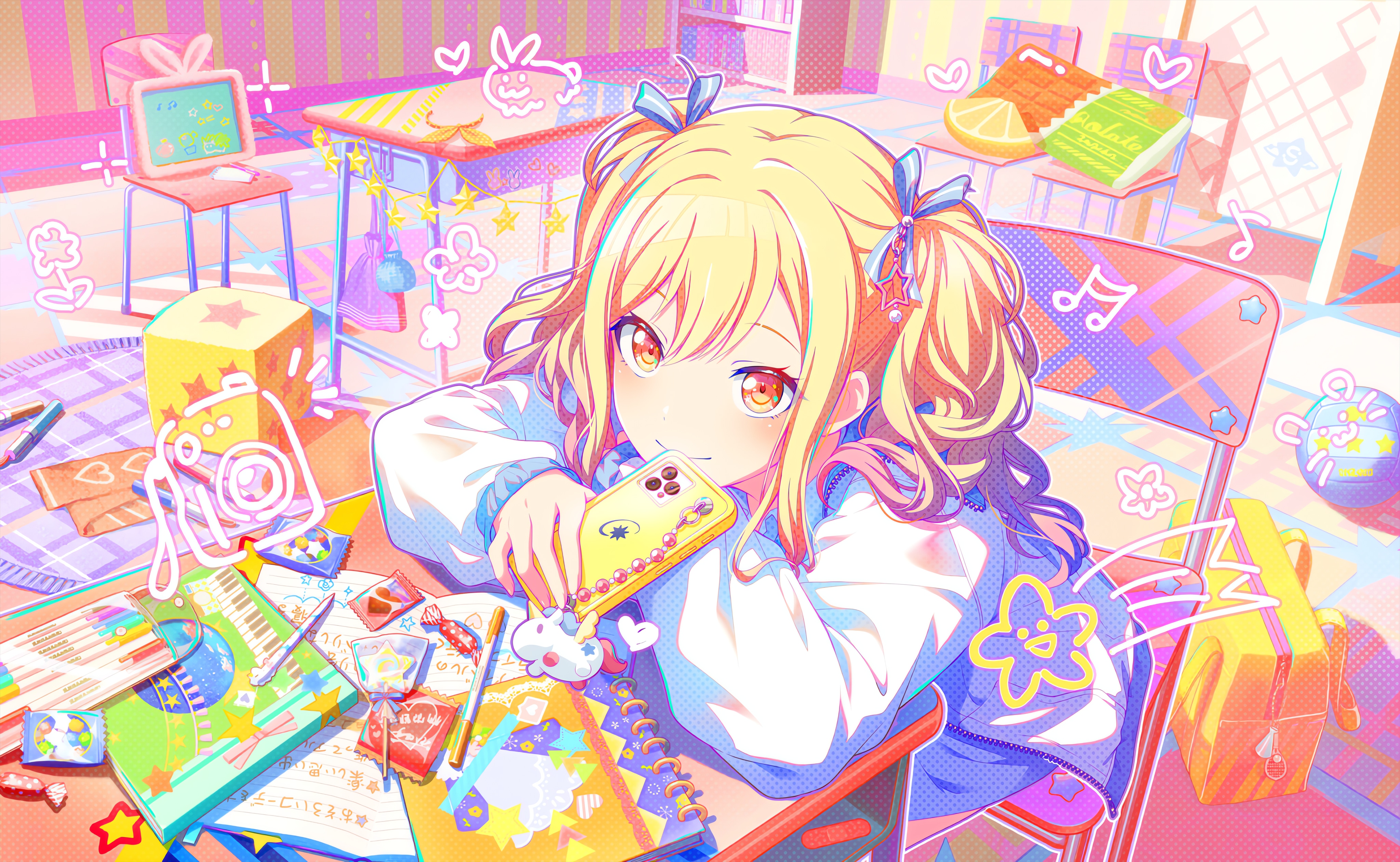 プロセカ ミニ色紙 天馬咲希 ①バレンタイン プロセカ ミニ色紙 天馬