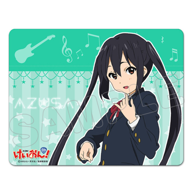 アニまるっ！限定】マウスパッド5周年記念ver.／中野梓／けいおん