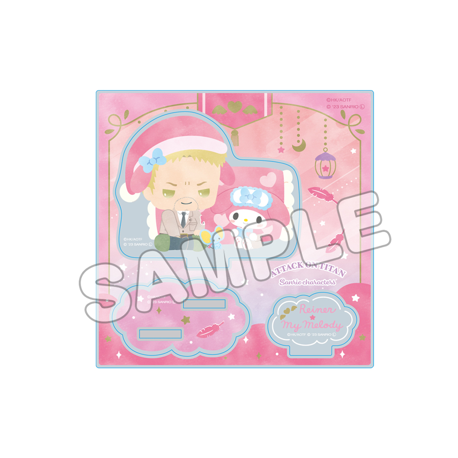 アクリルスタンド／ライナー×マイメロディ／進撃の巨人×サンリオ
