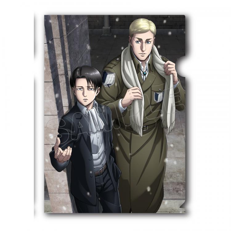 TBS限定】A4クリアファイル3枚セット／進撃の巨人 | TBS・MBSアニメ