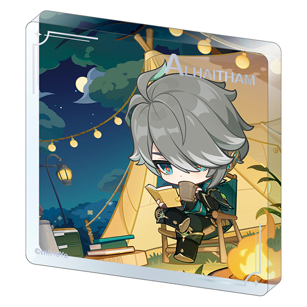 アクリルブロック – アルハイゼン | 原神展～たびごころの赴くままに～