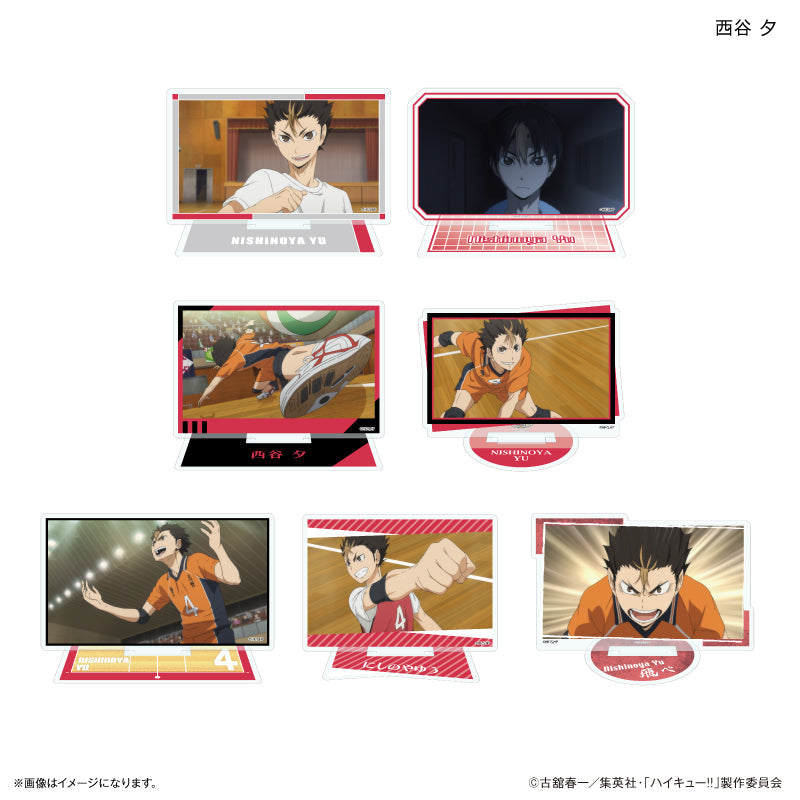 ハイキュー!!』第8弾 六角形缶バッジ(mochocho) M-VB 影山飛雄 – Anime