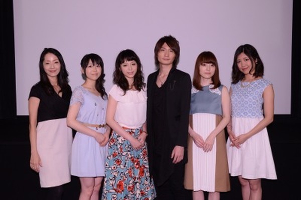 寄生獣 セイの格率」記者会見 平野綾、島崎信長、花澤香菜、安野希世乃