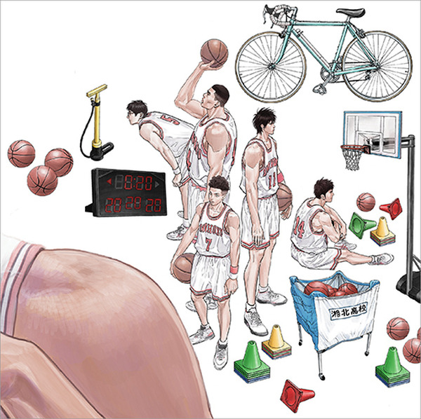 SLAM DUNK」湘北メンバーがズラリ！井上雄彦“新イラスト集” 描き下ろし