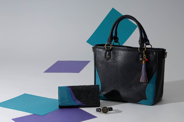 モノノ怪」“薬売り”イメージの怪しくも美しい腕時計、バッグ、財布が