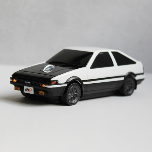 頭文字D」藤原とうふ店（自家用）仕様のAE86を再現！ 無線マウスが「A