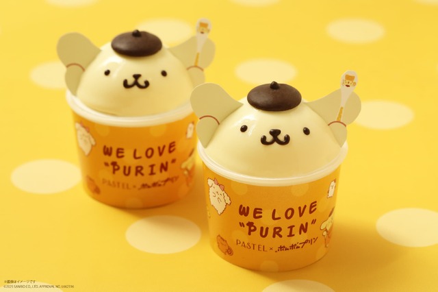 ポムポムプリン」“なめらかプリン”のパステルとコラボ再び！ “ちむぷり