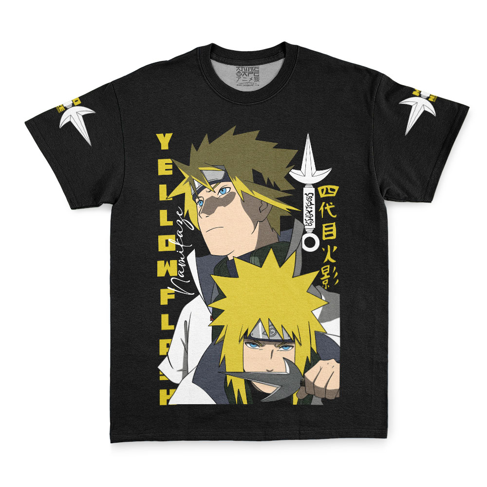 Minato Namikaze Yellow Flash Shippuden Streetwear T-Shirt | Anime Ape