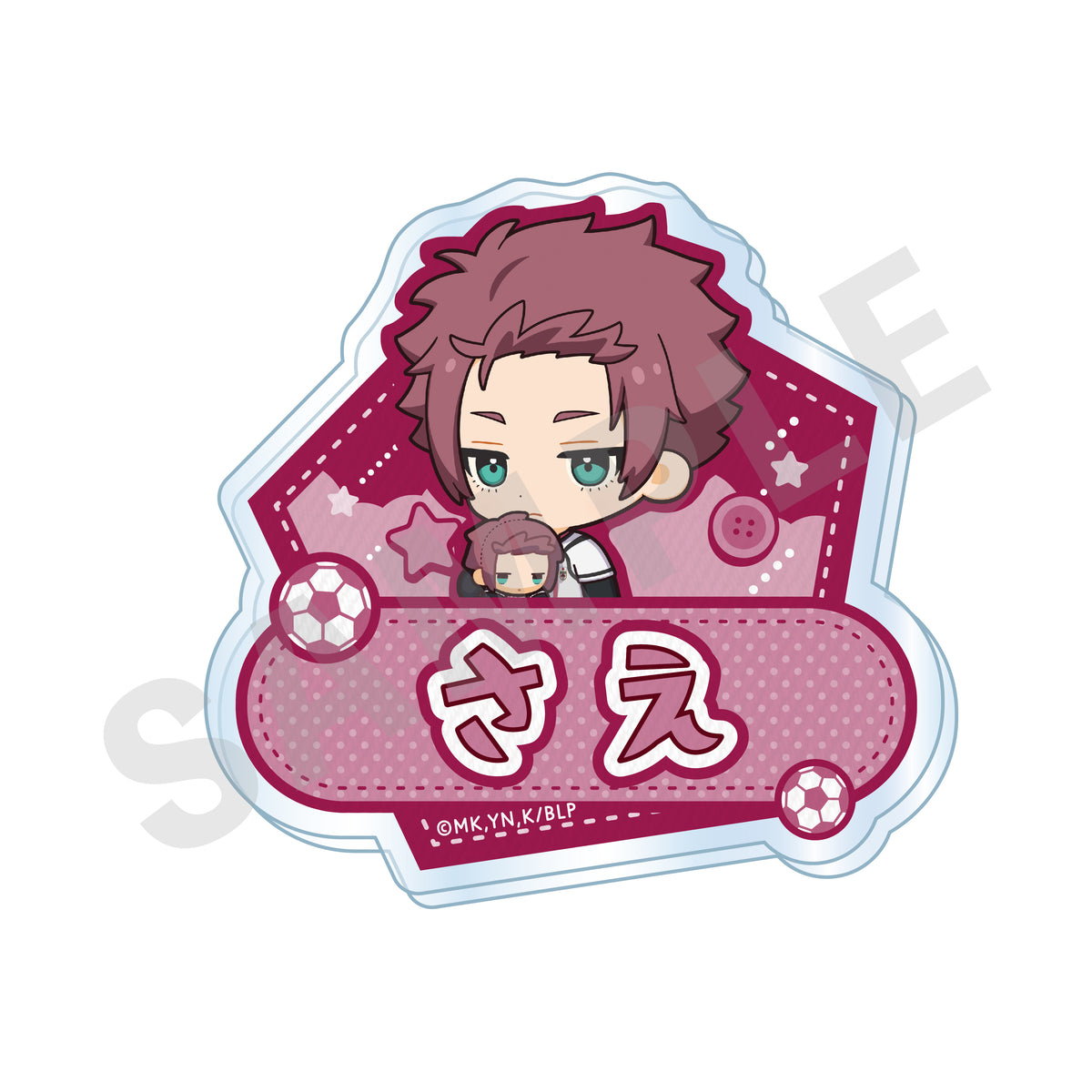 TVアニメ『ブルーロック』ミニキャラだっこシリーズ お名前バッジ 糸師