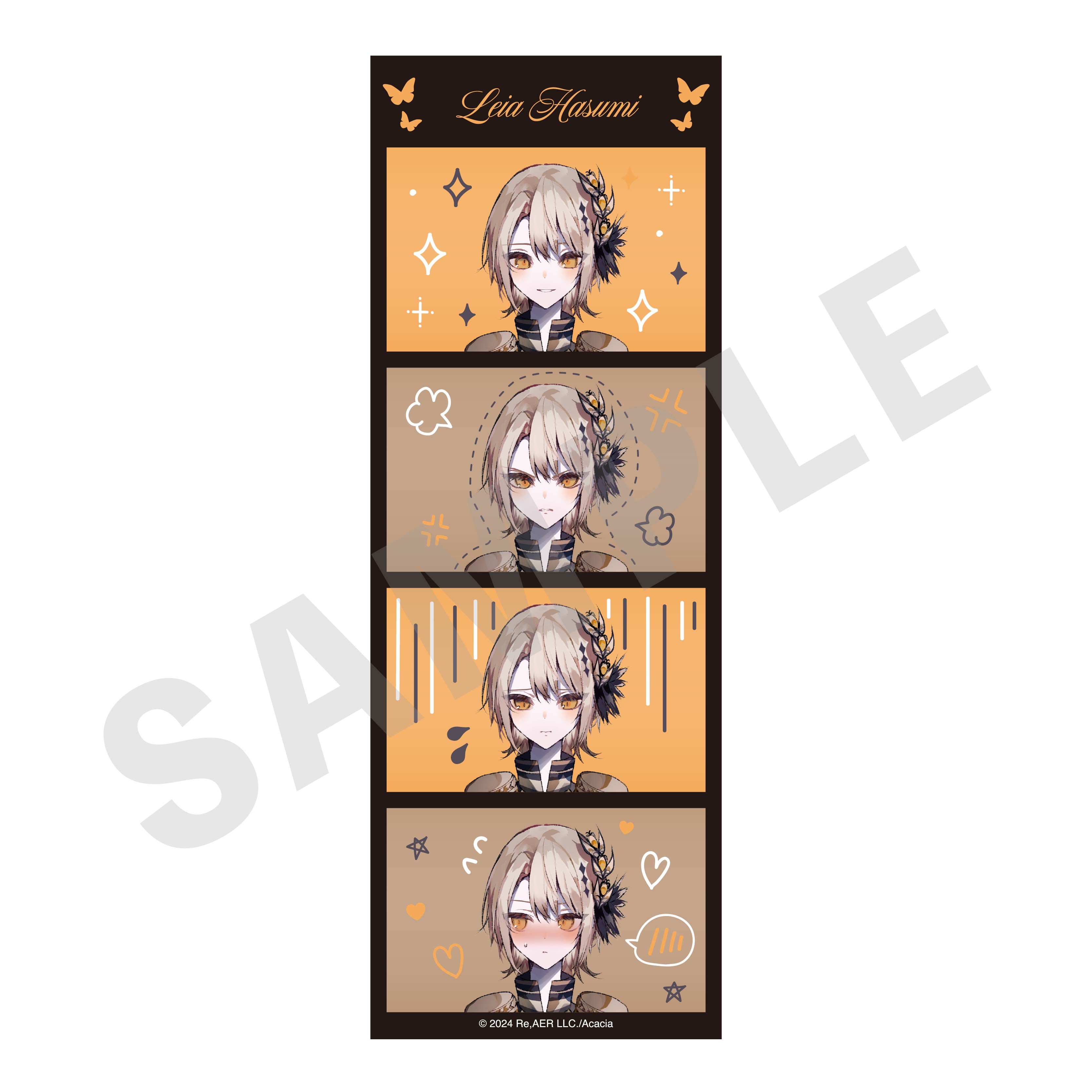 単品】「魔法少女ノ魔女裁判」トレーディング 喜怒哀楽風しおり（全13