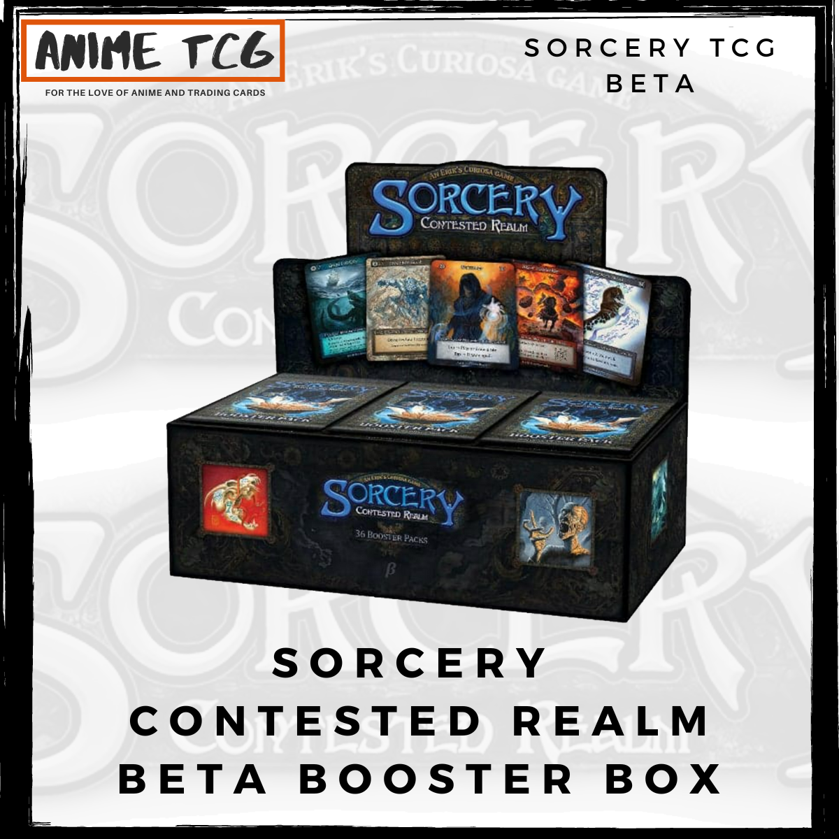Sorcery Contested Realm - Beta Booster Box – Anime TCG.net