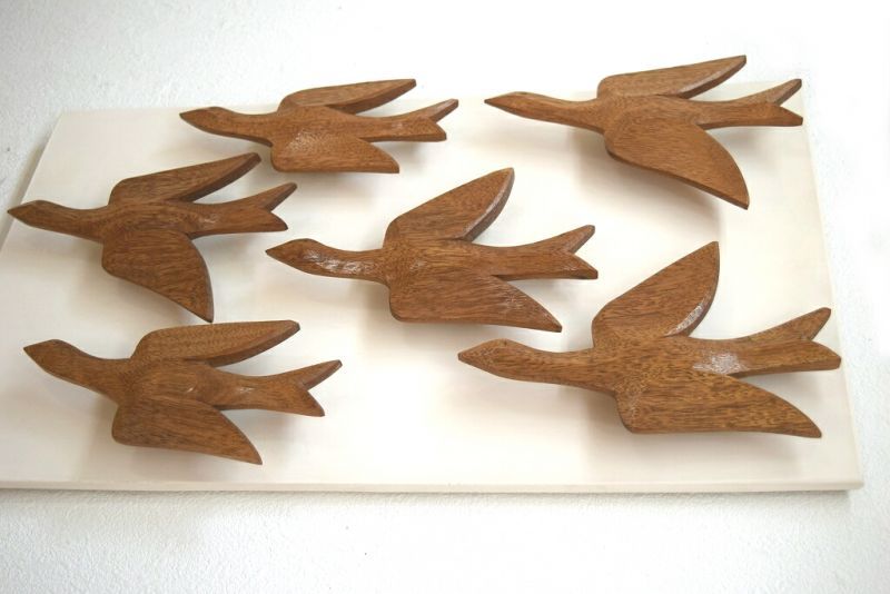 鳥の壁掛けオブジェ - a n t e n n a