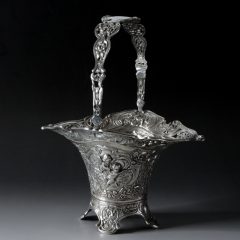 ドイツ「天使文バスケット」《アンティックかとう》