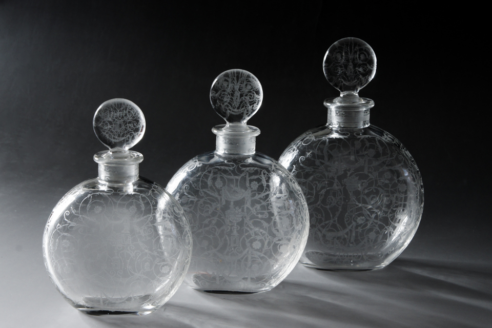 オールドバカラ「ミケランジェロ Michelangelo 香水瓶 h13.2cm