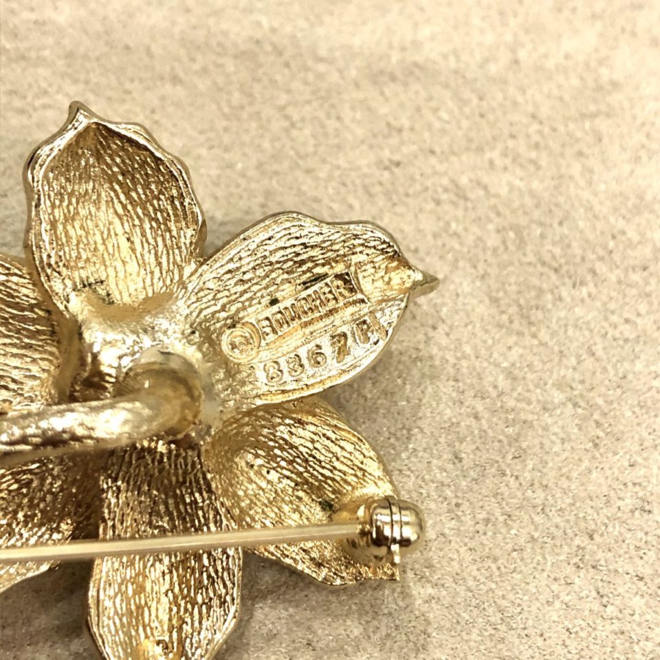 ブーシェ「フラワー ブローチ」《アンティックかとう》