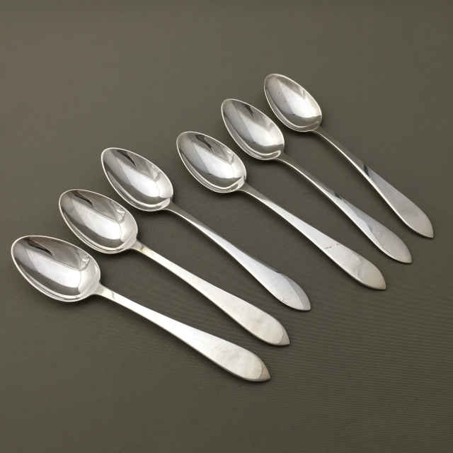 SILVER950 カトラリーセット デミタススプーン3本 デザートフォーク5本