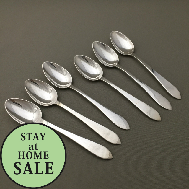 ティファニー「“Queen Anne” コーヒースプーン 6本セット