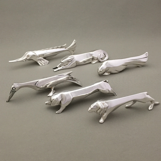 クリストフル・ガリア「Christofle社 ナイフレスト 6点セット B