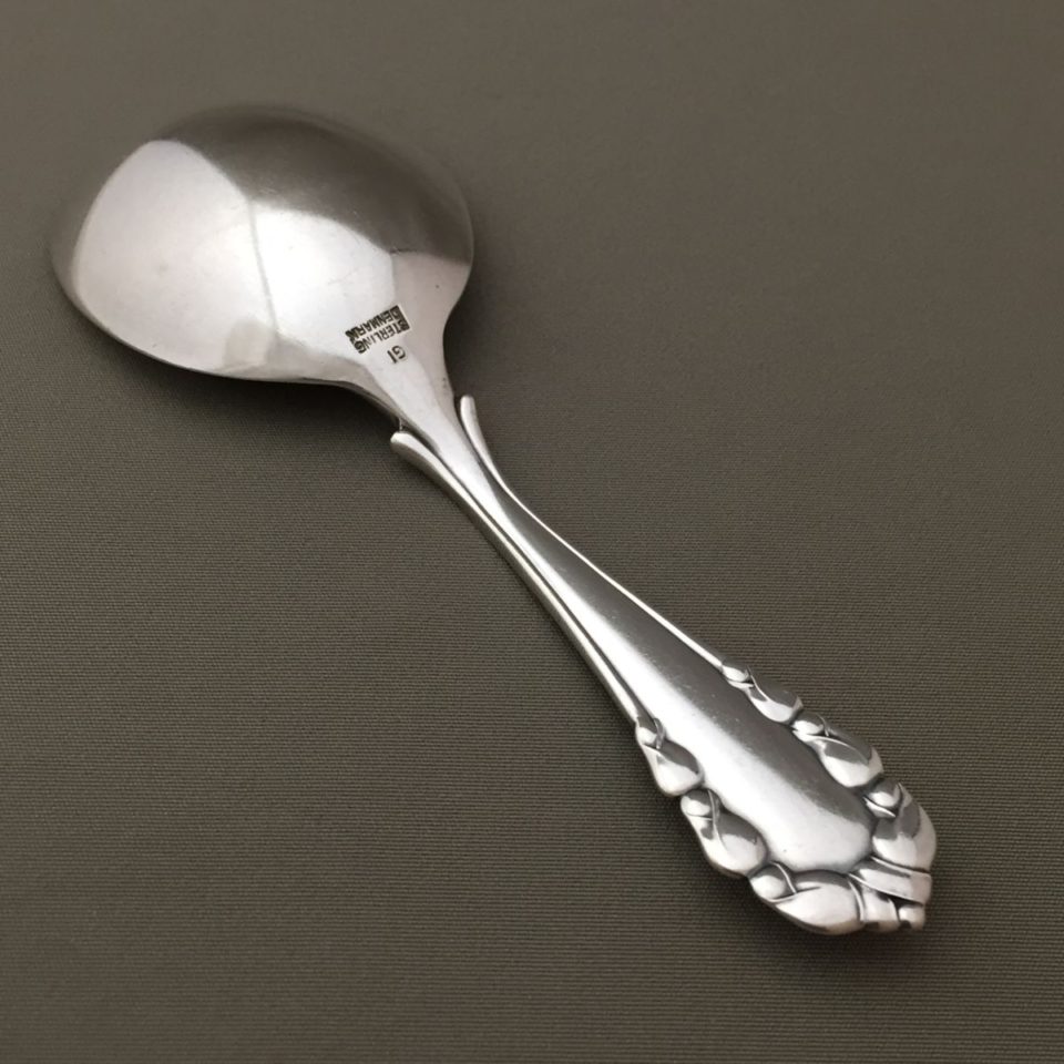 ジョージ・ジェンセン「“Rose” シュガースプーン 長さ11cm